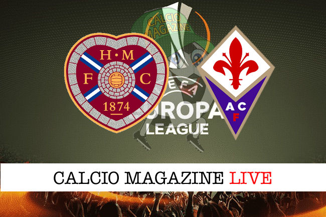 Hearts Fiorentina cronaca diretta live risultato in tempo reale