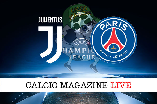 Juventus PSG cronaca diretta live risultato in tempo reale