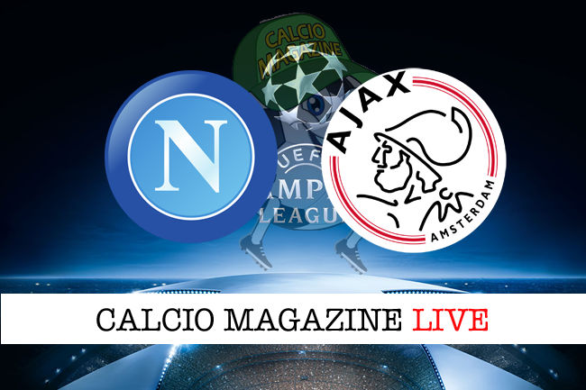 Napoli Ajax cronaca diretta live risultato in tempo reale