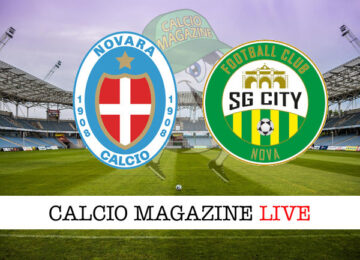 Novara Sangiuliano City cronaca diretta live risultato in tempo reale