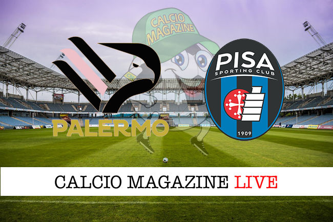 Palermo Pisa cronaca diretta live risultato in tempo reale