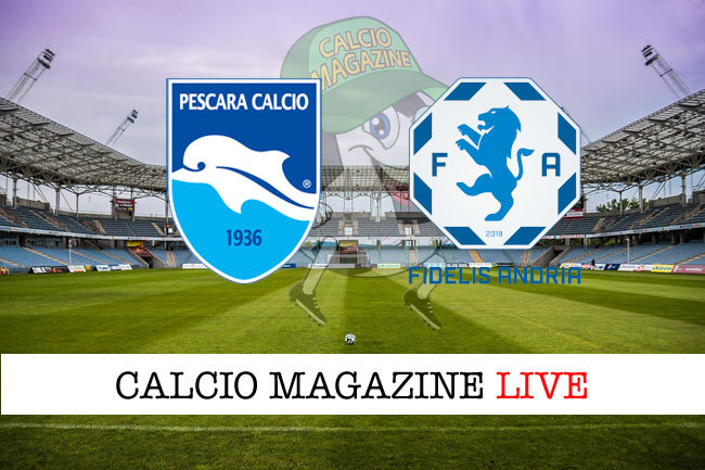 Pescara Fidelis Andria cronaca diretta live risultato in tempo reale