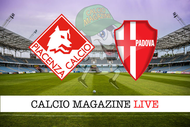 Piacenza Padova cronaca diretta live risultato in tempo reale