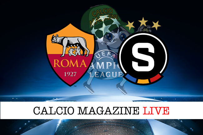Roma Sparta Praga cronaca diretta live risultato in tempo reale