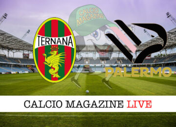 Ternana Palermo cronaca diretta live risultato in tempo reale