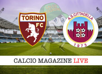 Torino Cittadella cronaca diretta live risultato in tempo reale