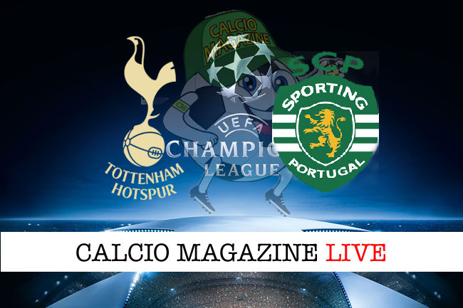 Tottenham Sporting Lisbona cronaca diretta live risultato in tempo reale