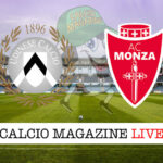 Udinese Monza cronaca diretta live risultato in tempo reale