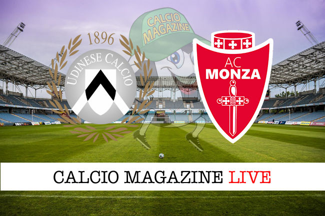 Udinese Monza cronaca diretta live risultato in tempo reale