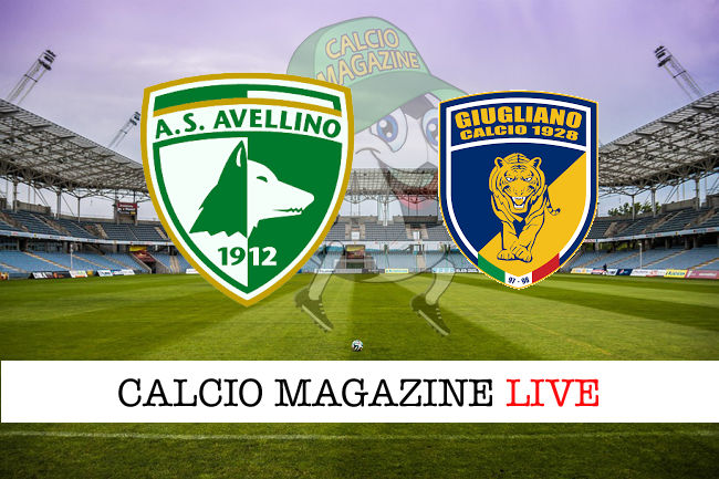 Avellino Calcio Giugliano cronaca diretta live risultato in tempo reale