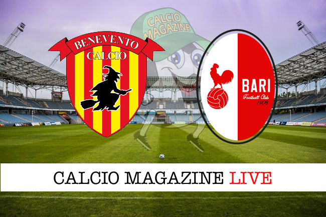 Benevento Bari cronaca diretta live risultato in tempo reale