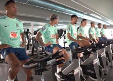 brazil national team technogym group cycle