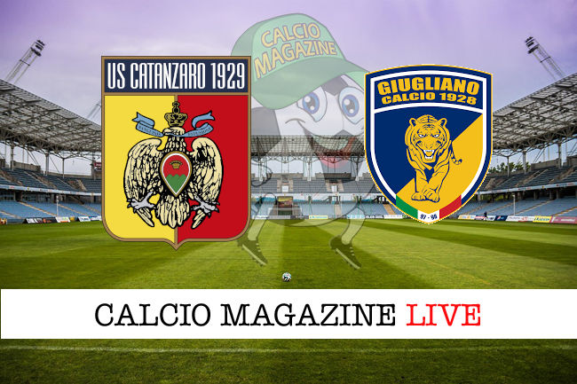 Catanzaro Calcio Giugliano cronaca diretta live risultato in tempo reale