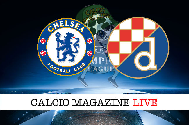 Chelsea Dinamo Zagabria cronaca diretta live risultato in tempo reale