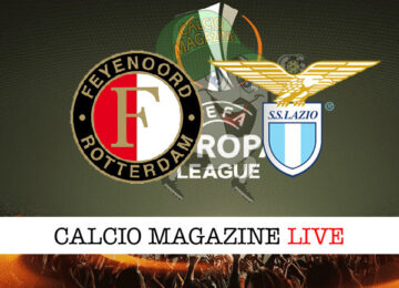 Feyenoord Lazio cronaca diretta live risultato in tempo reale
