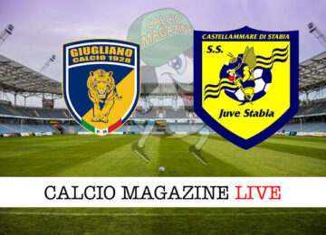 Giugliano Juve Stabia cronaca diretta live risultato in tempo reale