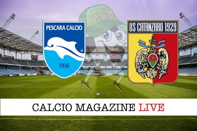 Pescara Catanzaro cronaca diretta live risultato in tempo reale