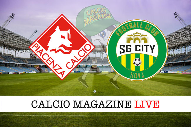 Piacenza Sangiuliano City cronaca diretta live risultato in tempo reale