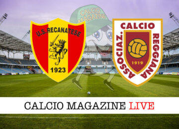 Recanatese Reggiana cronaca diretta live risultato in tempo reale