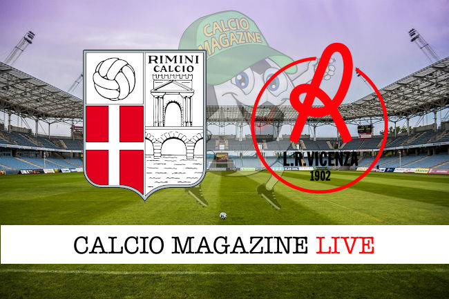 Rimini Vicenza cronaca diretta live risultato in tempo reale