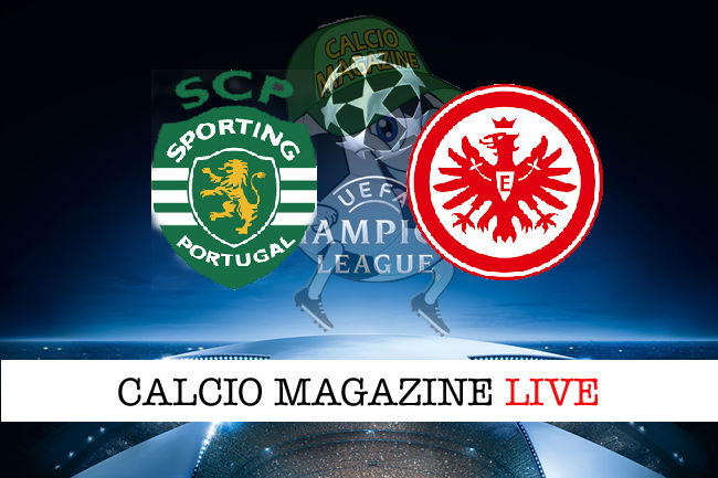 Sporting Lisbona Eintracht Francoforte cronaca diretta live risultato in tempo reale