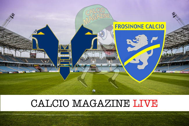 Verona Frosinone cronaca diretta live risultato in tempo reale