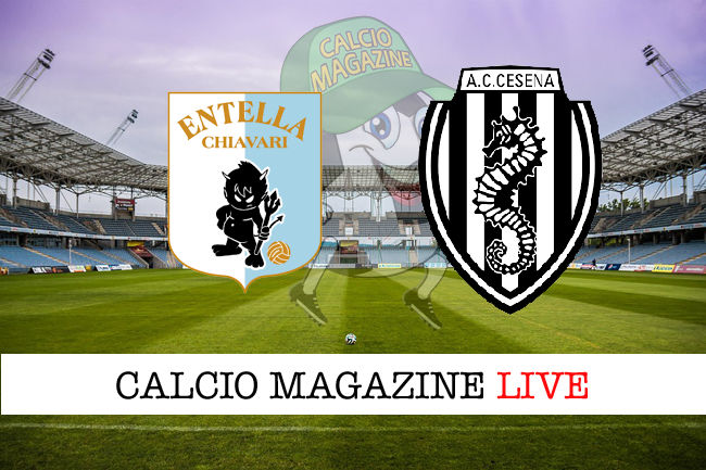 Virtus Entella Cesena cronaca diretta live risultato in tempo reale