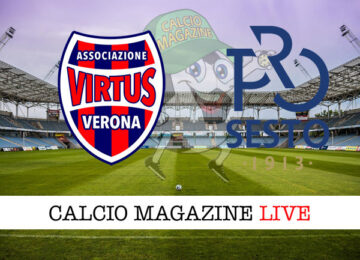 Virtus Verona Pro Sesto cronaca diretta live risultato in tempo reale