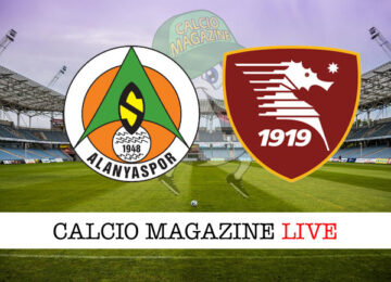 Alanyaspor Salernitana cronaca diretta live risultato in tempo reale