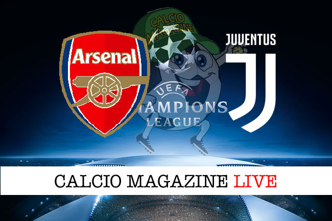Arsenal Juventus cronaca diretta live risultato in tempo reale