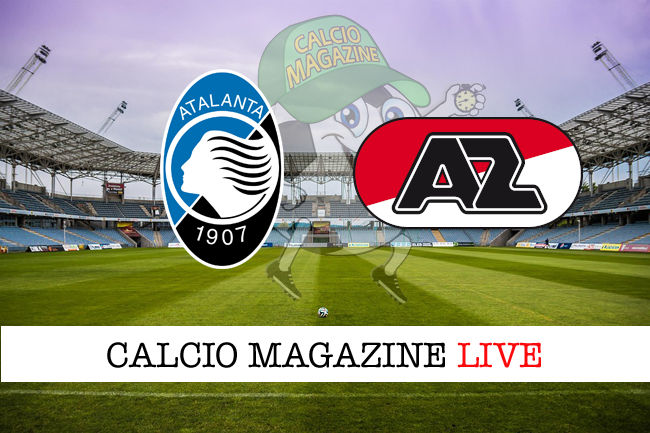 Atalanta AZ Alkmaar cronaca diretta live risultato in tempo reale