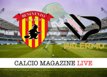 Benevento Palermo cronaca diretta live risultato in tempo reale