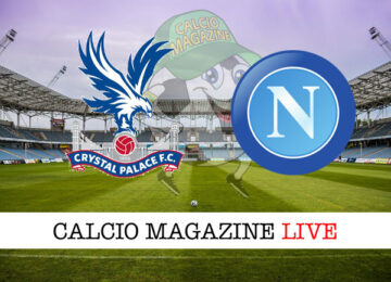 Crystal Palace Napoli cronaca diretta live risultato in tempo reale