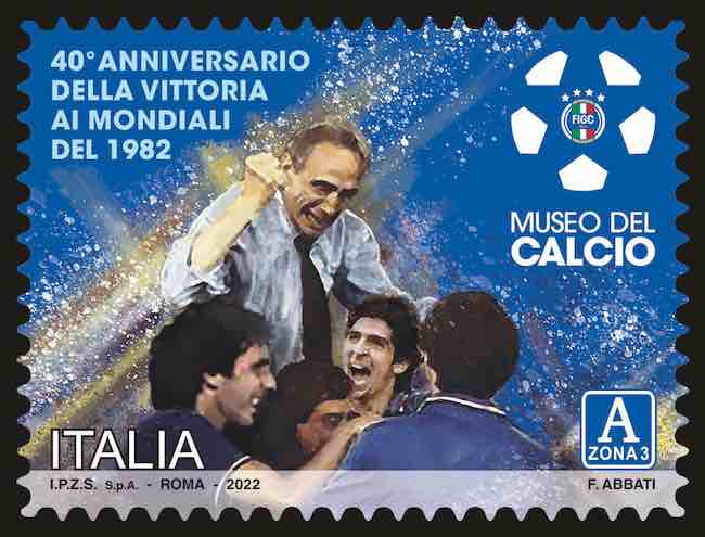 francobollo vittoria mondiali 1982