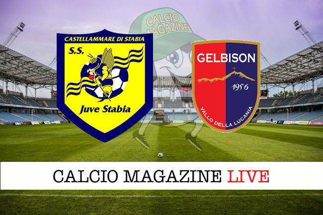 Juve Stabia Gelbison cronaca diretta live risultato in tempo reale