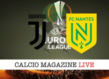 Juventus Nantes cronaca diretta live risultato in tempo reale