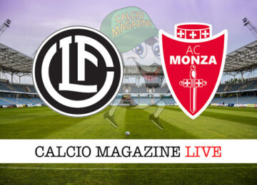 Lugano Monza cronaca diretta live risultato in tempo reale