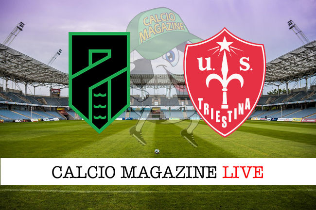 Pordenone Triestina cronaca diretta live risultato in tempo reale