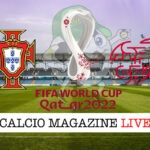 Portogallo Svizzera cronaca diretta live risultato in tempo reale