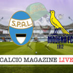 SPAL Modena cronaca diretta live risultato in tempo reale