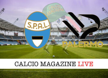 SPAL Palermo cronaca diretta live risultato in tempo reale