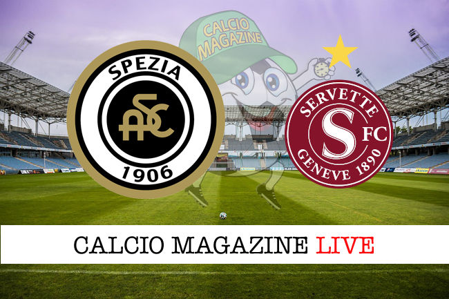 Spezia Servette cronaca diretta live risultato in tempo reale