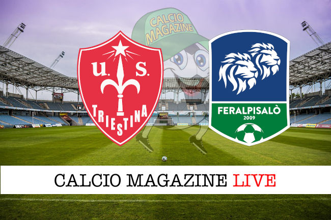 Triestina FeralpiSalò cronaca diretta live risultato in tempo reale