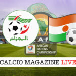 Algeria Niger cronaca diretta live risultato in tempo reale