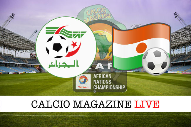 Algeria Niger cronaca diretta live risultato in tempo reale