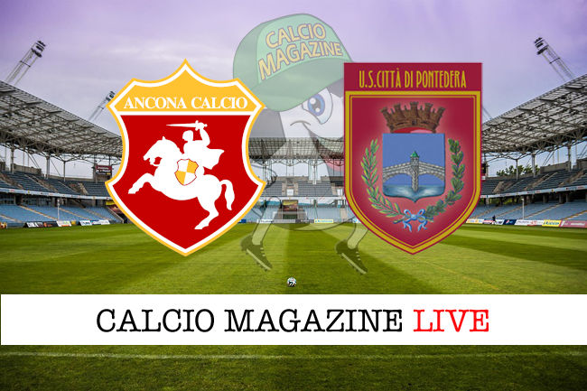 Ancona Pontedera cronaca diretta live risultato in tempo reale