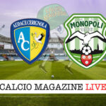 Audace Cerignola Monopoli cronaca diretta live risultato in tempo reale