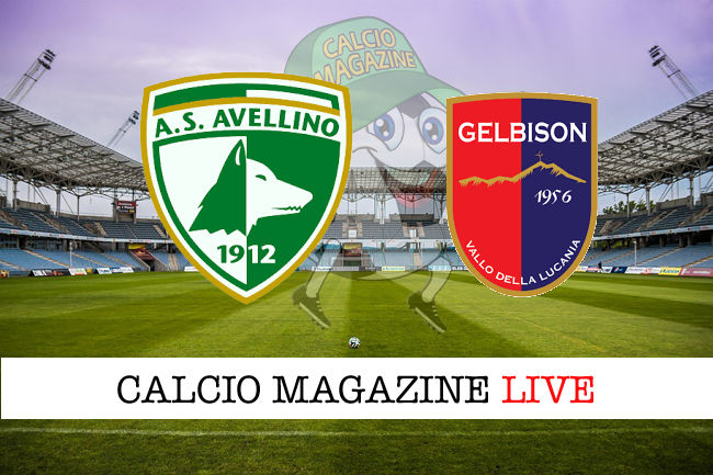 Avellino Gelbison cronaca diretta live risultato in tempo reale