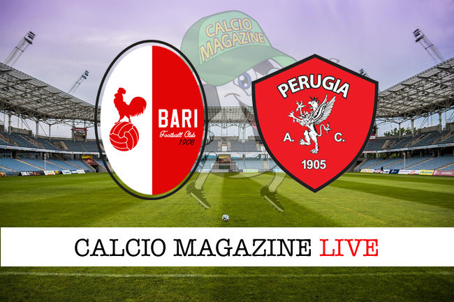 Bari Perugia cronaca diretta live risultato in tempo reale