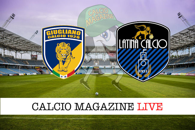 Calcio Giugliano Latina cronaca diretta live risultato in tempo reale